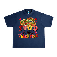 Navy food is my valentine Urban Heavy Tee - FaDigitalArtStudio