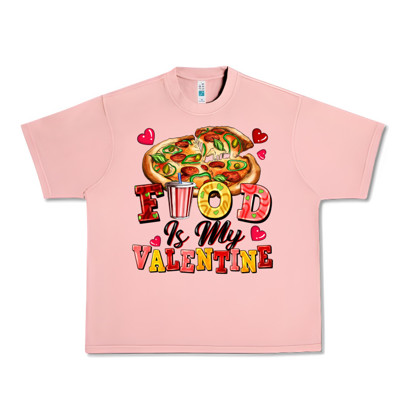 Food Is My Valentine Urban Heavy Tee by FaDigitalArtStudio | Teevron