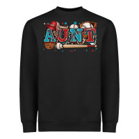 Black aunt baseball Heavyweight Sweatshirt - Zillion Design Studio
