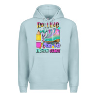 Blue Mist rolling into eighth grade Premium Hoodie - BundleAndBundleShop
