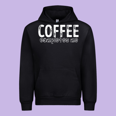 Coffee Completes Me Urban Hoodie Designed By Bettercallsaul