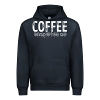 Navy Coffee Completes Me Urban Hoodie - Bettercallsaul