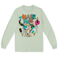 Matcha bullskull hairstlist Long Sleeve Tee - AdoDesignShop