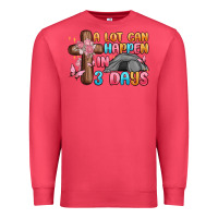 Cardinal a lot can happen in 3 days Premium Sweatshirt - MaliasSmallBusiness