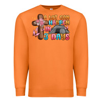 Carrot a lot can happen in 3 days Premium Sweatshirt - MaliasSmallBusiness