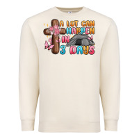 Sandshell a lot can happen in 3 days Premium Sweatshirt - MaliasSmallBusiness