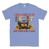 Colony Blue i sew a piece of my heart into every quilt i make Classic Tee - AdoDesignShop