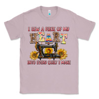 Lilac i sew a piece of my heart into every quilt i make Classic Tee - AdoDesignShop