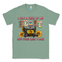 Sage i sew a piece of my heart into every quilt i make Classic Tee - AdoDesignShop