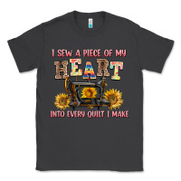 Smoke i sew a piece of my heart into every quilt i make Classic Tee - AdoDesignShop