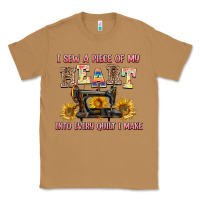 Toasted Coconut i sew a piece of my heart into every quilt i make Classic Tee - AdoDesignShop