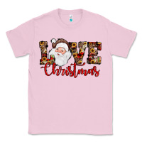 Bubblegum Pink Love Christmas Santa Classic Tee - JahusDesignShop