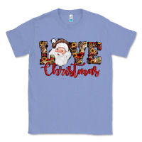 Colony Blue Love Christmas Santa Classic Tee - JahusDesignShop