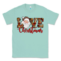 Seafoam Love Christmas Santa Classic Tee - JahusDesignShop