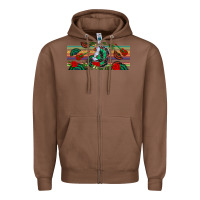 Chestnut flamenco dancer libbey glass Zipper Hoodie - BundleAndBundleShop