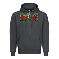 Smoke flamenco dancer libbey glass Zipper Hoodie - BundleAndBundleShop