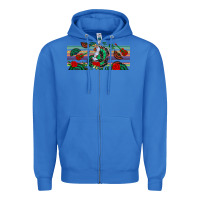 True Royal flamenco dancer libbey glass Zipper Hoodie - BundleAndBundleShop