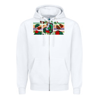 White flamenco dancer libbey glass Zipper Hoodie - BundleAndBundleShop