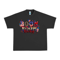 Pigment Black Boom boom baby 4th of july Urban Heavy Tee - CowGirlArtShop
