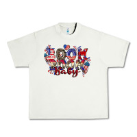 Pistachio Boom boom baby 4th of july Urban Heavy Tee - CowGirlArtShop