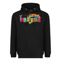 Black i am enough lgbt Heavyweight Hoodie - MaliasSmallBusiness
