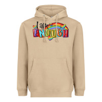 Mushroom i am enough lgbt Heavyweight Hoodie - MaliasSmallBusiness