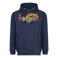 Navy i am enough lgbt Heavyweight Hoodie - MaliasSmallBusiness
