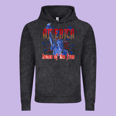 Vintage Hoodie America home of the free