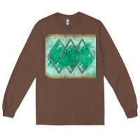 Chestnut green glitter Long Sleeve Tee - JahusDesignShop