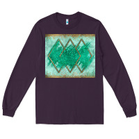 Plum green glitter Long Sleeve Tee - JahusDesignShop