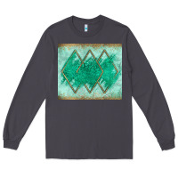 Smoke green glitter Long Sleeve Tee - JahusDesignShop