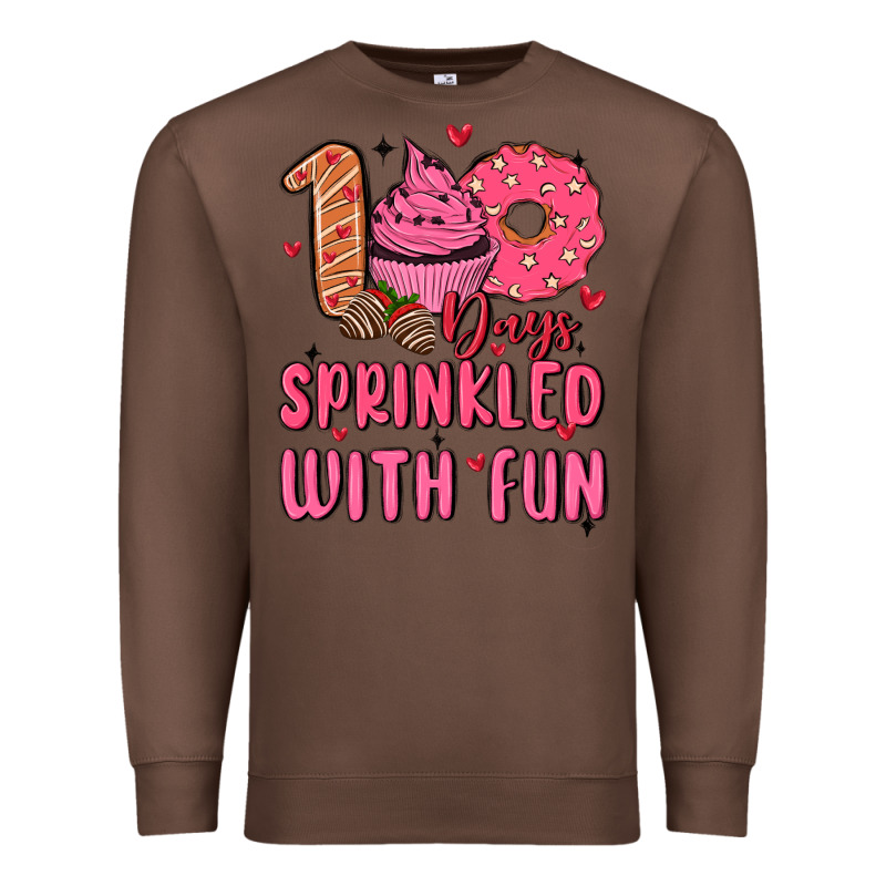 100 Days Sprinkled With Fun Premium Sweatshirt by MaliasSmallBusiness | Teevron