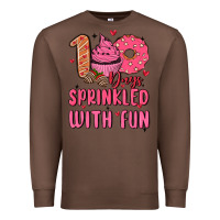 Chestnut 100 days sprinkled with fun Premium Sweatshirt - MaliasSmallBusiness
