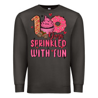 Smoke 100 days sprinkled with fun Premium Sweatshirt - MaliasSmallBusiness