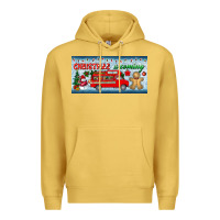 Antique Gold christmas is coming license plate Premium Hoodie - BundleAndBundleShop