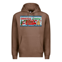 Chestnut christmas is coming license plate Premium Hoodie - BundleAndBundleShop