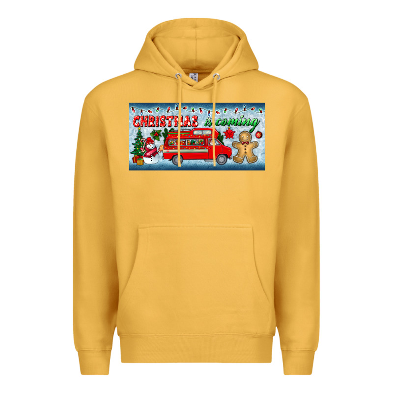 Christmas Is Coming License Plate Premium Hoodie by BundleAndBundleShop | Teevron