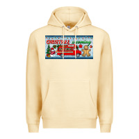 Pina Colada christmas is coming license plate Premium Hoodie - BundleAndBundleShop