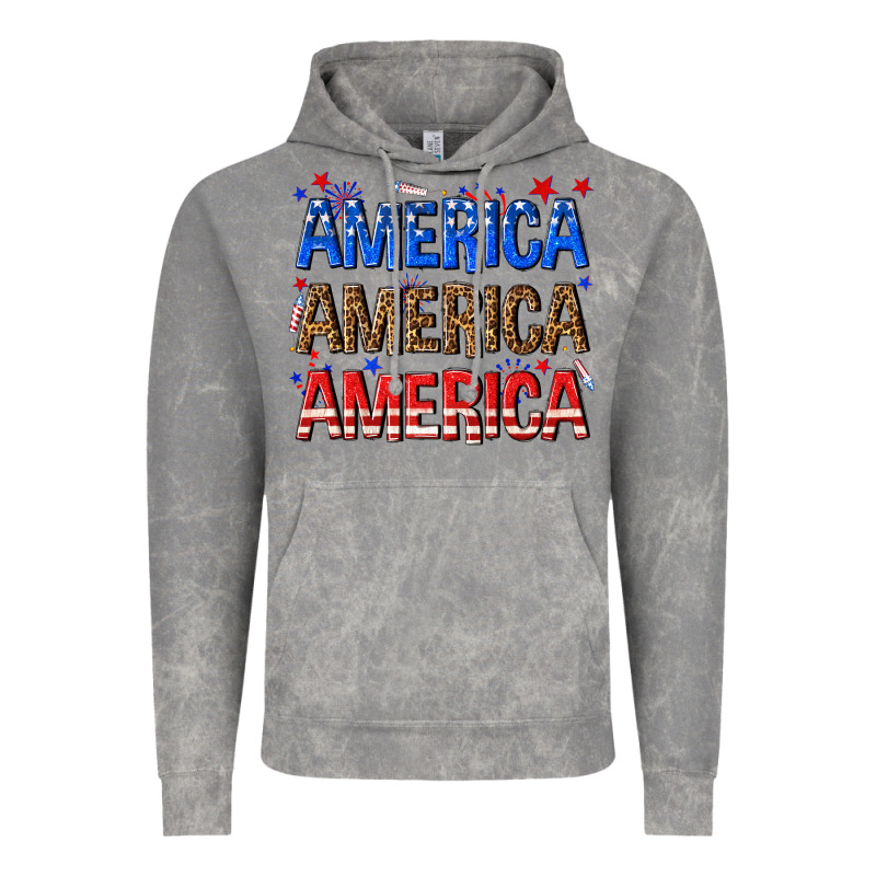 America America America Fourth Of July Vintage Hoodie by texasbilliewilder | Teevron