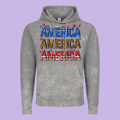 Vintage Hoodie America america america fourth of july