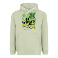 Matcha st. patrick's day shamrock Heavyweight Hoodie - MaliasSmallBusiness