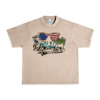 French Oak hello summer Urban Heavy Tee - SublimationCraftShop