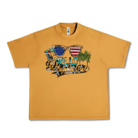 Peanut Butter hello summer Urban Heavy Tee - SublimationCraftShop