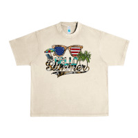 Sandshell hello summer Urban Heavy Tee - SublimationCraftShop
