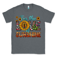 Charcoal Heather for the love of sunshine sunflower our lady of guadalupe Classic Tee - JahusDesignShop