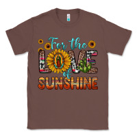 Chestnut for the love of sunshine sunflower our lady of guadalupe Classic Tee - JahusDesignShop