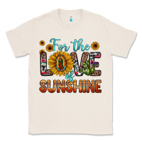 Natural for the love of sunshine sunflower our lady of guadalupe Classic Tee - JahusDesignShop