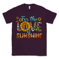 Plum for the love of sunshine sunflower our lady of guadalupe Classic Tee - JahusDesignShop