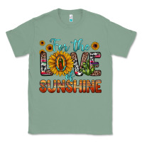 Sage for the love of sunshine sunflower our lady of guadalupe Classic Tee - JahusDesignShop