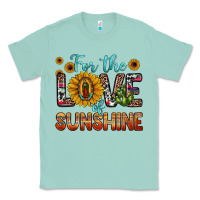 Seafoam for the love of sunshine sunflower our lady of guadalupe Classic Tee - JahusDesignShop